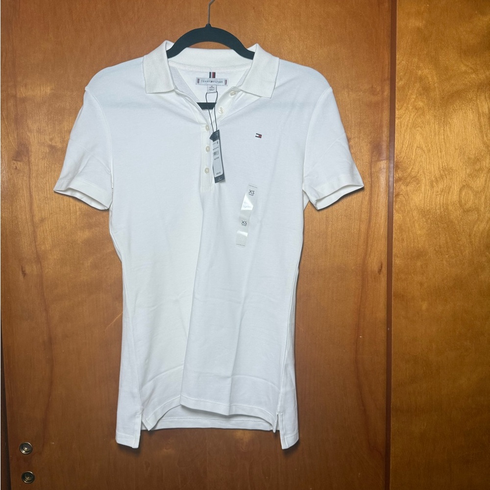 Tommy Hilfiger Classic White Polo Shirt